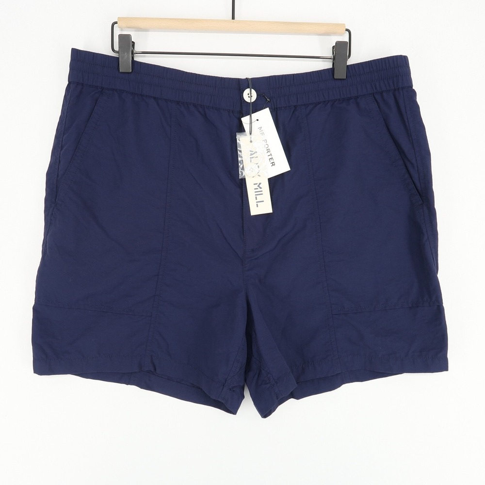 Alex Mill / Mr. Porter Navy Nylon Athletic Shorts